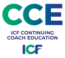 ICF Continuing Coach Education (CCE) accreditation badge