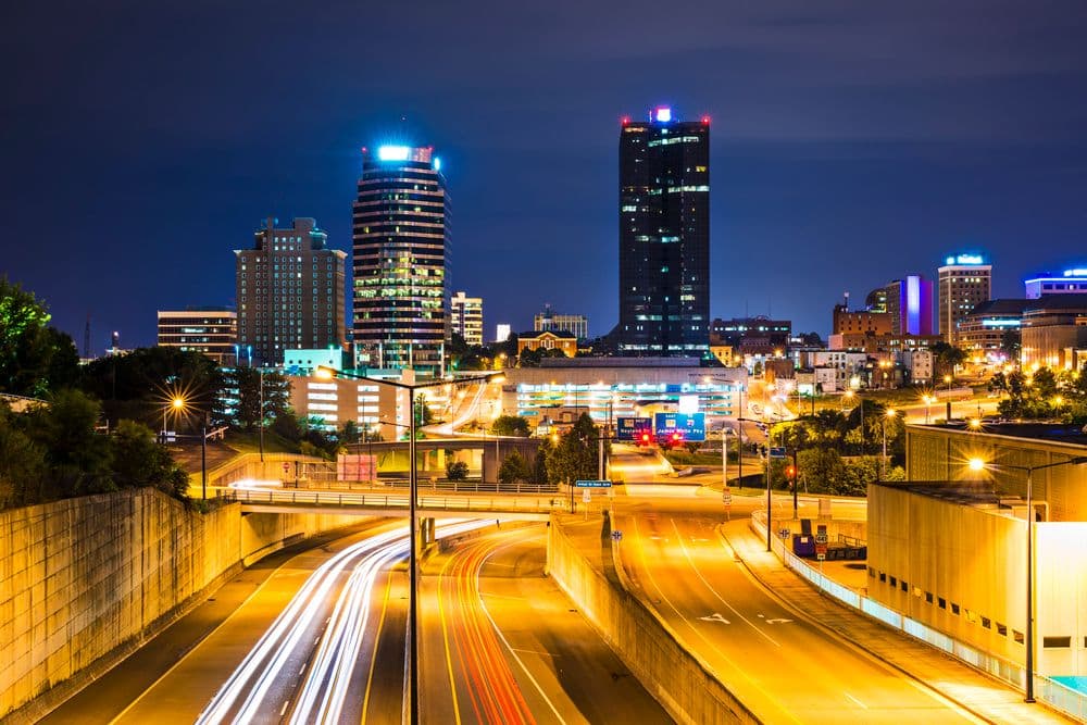 Knoxville Tennessee skyline