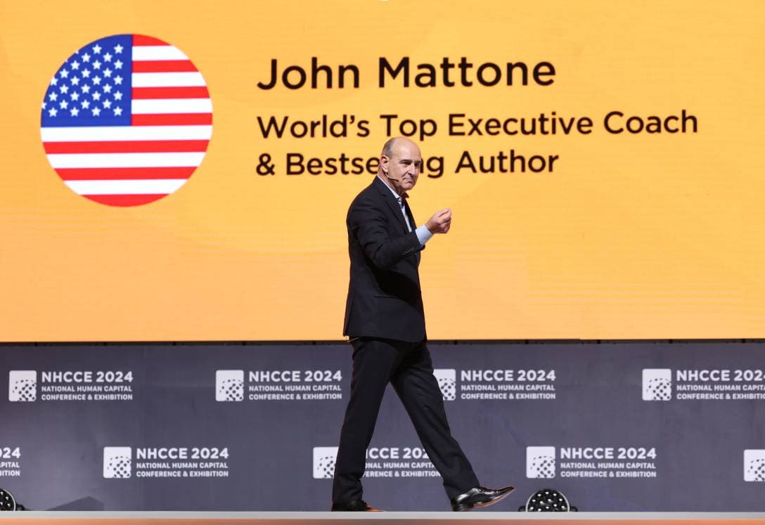 John Mattone with audience