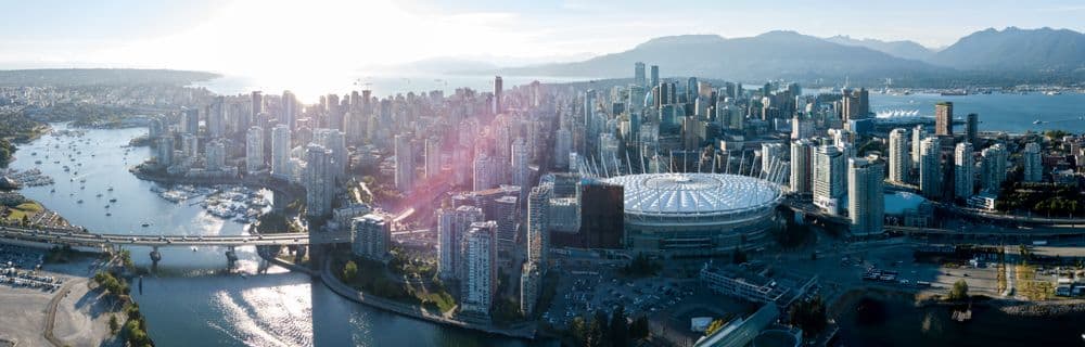Vancouver British Columbia Canada skyline