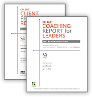 coaching report for leaders